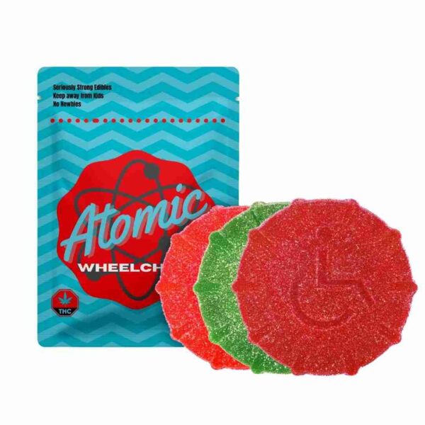 100mg Weed Gummy Wheelchair – High Potency Cannabis Edible