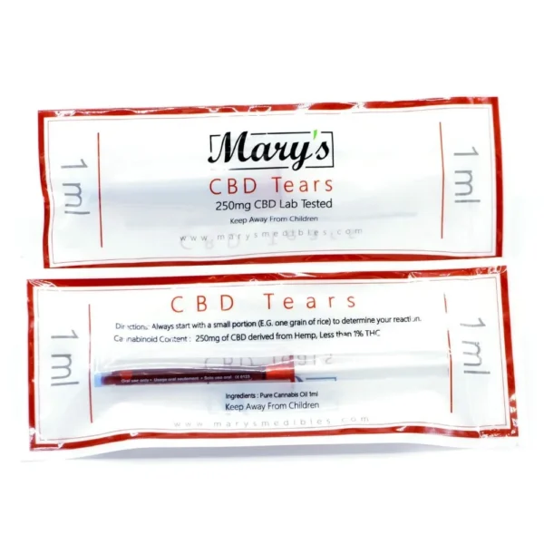 250mg CBD Tears full-spectrum hemp oil