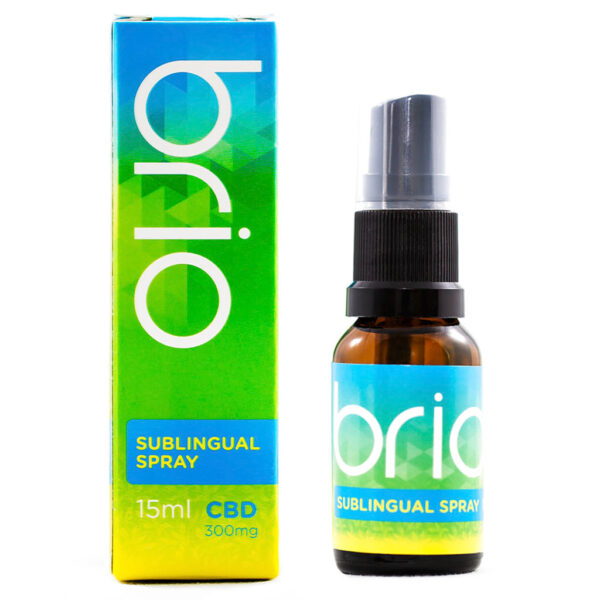 BRIO CBD Spray for stress and pain relief