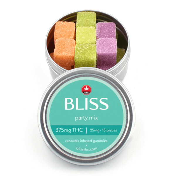 Bliss Edibles 375mg THC Party Mix Bliss Edibles 375mg THC Party Mix