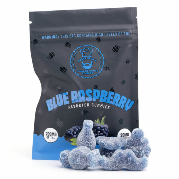 Sugar Jack’s Blue Raspberry Gummies Sugar Jack’s Blue Raspberry Gummies