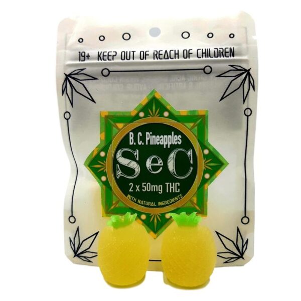 100mg THC Pineapple Edibles