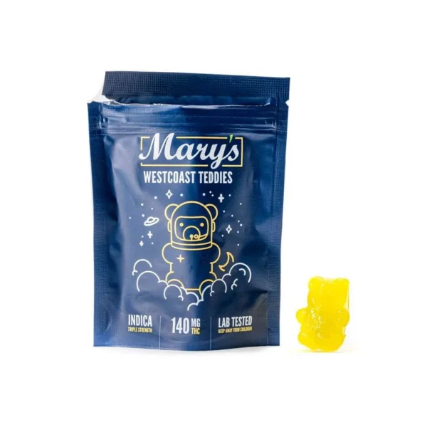 Mary’s Westcoast Teddies Triple Strength Indica Gummies